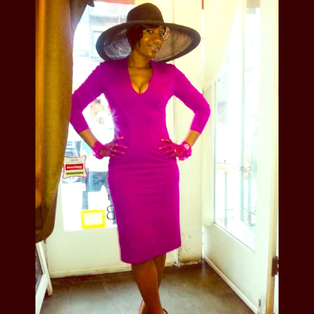 Hat and dress